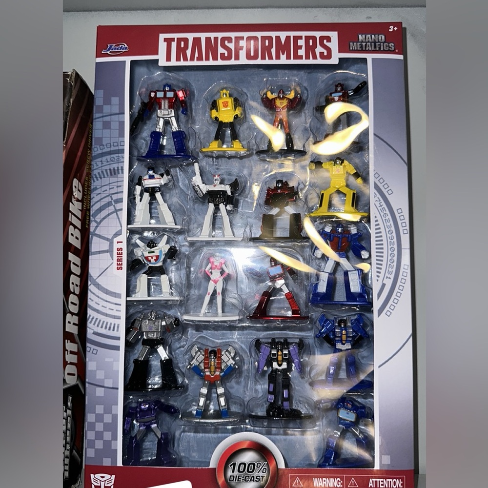 NWT Jada Toy Transformers Nano Metalfigs 100% Die-Cast